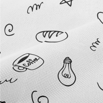 Breakfast With Light Bulb Performance Linen