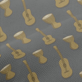Reggae Music Instruments Performance Linen