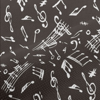 Hand Drawn Irregular Musical N Performance Linen