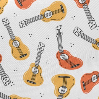 Ukulele Lily Pattern Twill