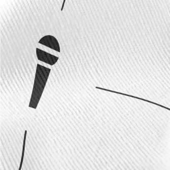 Microphone Pattern Standard Corduroy