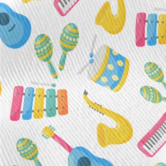Cute Cartoon Colorful Musical  Standard Corduroy