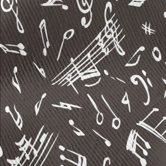 Hand Drawn Irregular Musical N Standard Corduroy