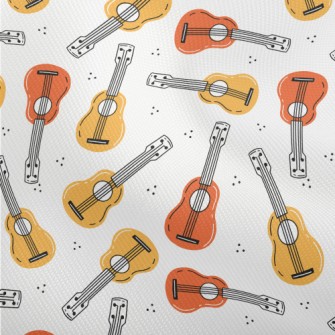 Ukulele Lily Pattern Dobby