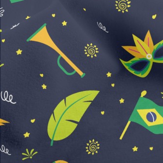 Brazilian Carnival Micro Fleece