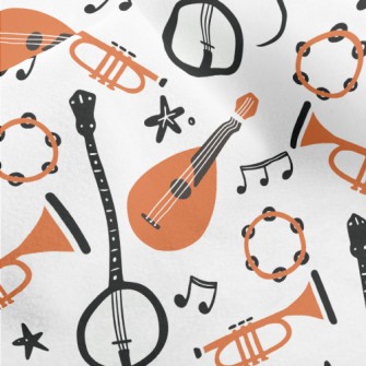 Two-color Musical Instrument G Micro Fleece