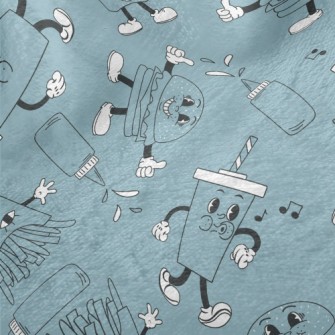 Cartoon Fast Food Doll Minky