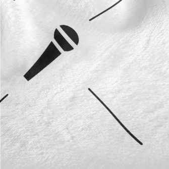 Microphone Pattern Minky