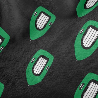 Green Rubber Boat Minky