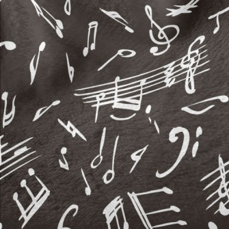 Hand Drawn Irregular Musical N Minky