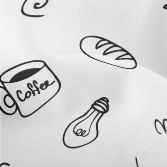 Breakfast With Light Bulb Lightweight Performance Linen