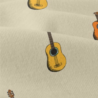 Hand Drawn Colorful Guitar Modern Jersey