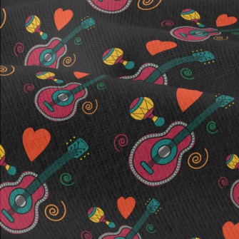 Colorful Guitar And Shaker Modern Jersey