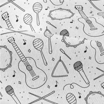 Cute Black And White Musical I Modern Jersey