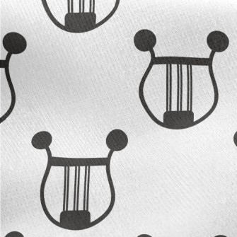 Simple Lyre Jersey Backed Fleece