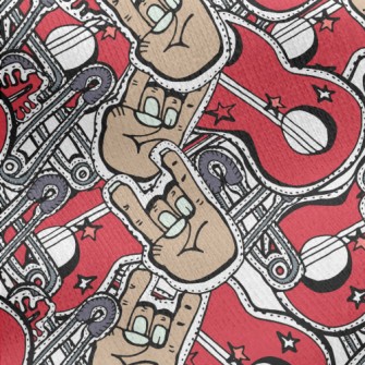 American Rock Pattern Jersey Backed Fleece