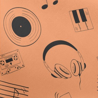 Vinyl Records And Cassettes Pongee
