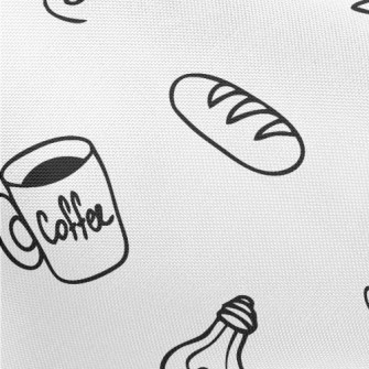 Breakfast With Light Bulb Pongee