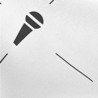 Microphone Pattern Pongee