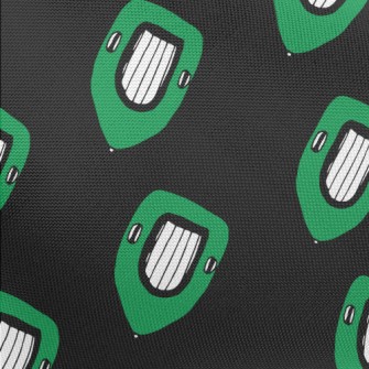Green Rubber Boat Pongee
