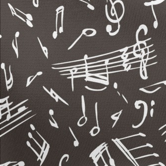 Hand Drawn Irregular Musical N Pongee