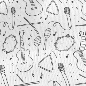 Cute Black And White Musical I Stretch Jersey