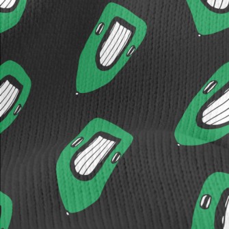 Green Rubber Boat Stretch Jersey