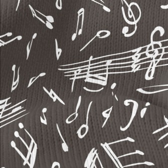 Hand Drawn Irregular Musical N Stretch Jersey