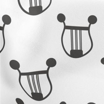 Simple Lyre Lightweight Cotton Poplin