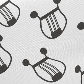 Simple Lyre Midweight Cotton Poplin