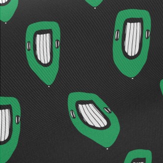 Green Rubber Boat Midweight Cotton Poplin