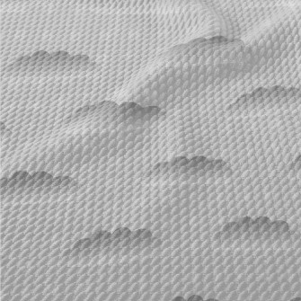 Clouds And Dots Birdseye Piqué