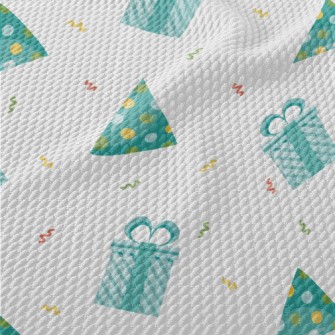 Birthday Party Decoration Birdseye Piqué