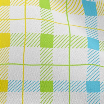 Color Plaid Chiffon