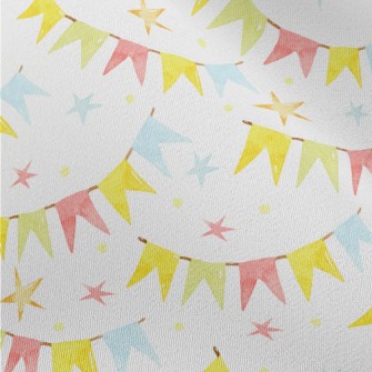 Birthday Decoration Bunting Chiffon