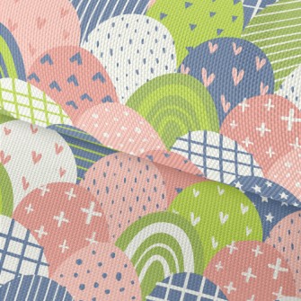 Scaly Colored Graffiti Waterproof Oxford