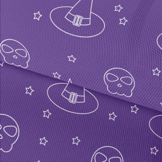 Witch Cat And Skull Waterproof Oxford