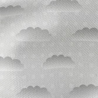 Clouds And Dots Waterproof Canvas