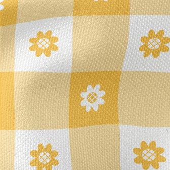 Yellow Sunflower Waterproof Canvas