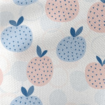 Abstract Apple With Polka Dots Waterproof Canvas