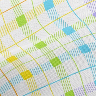 Color Plaid Performance Linen