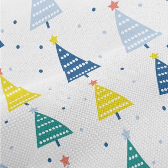 Colorful Christmas Tree Performance Linen