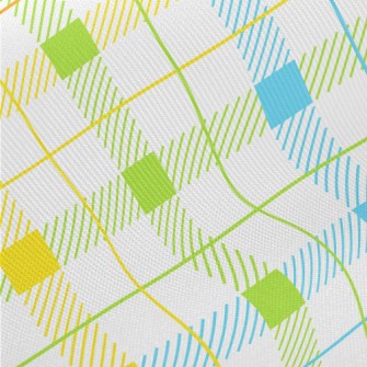 Color Plaid Twill