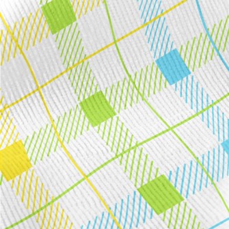 Color Plaid Standard Corduroy