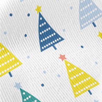 Colorful Christmas Tree Standard Corduroy