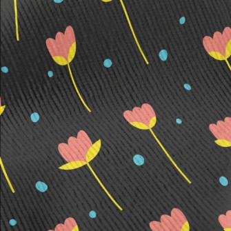 Lovely Red Tulips Standard Corduroy