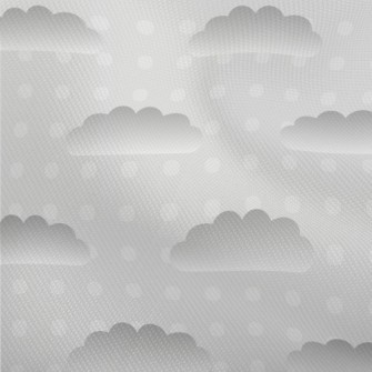 Clouds And Dots Dobby