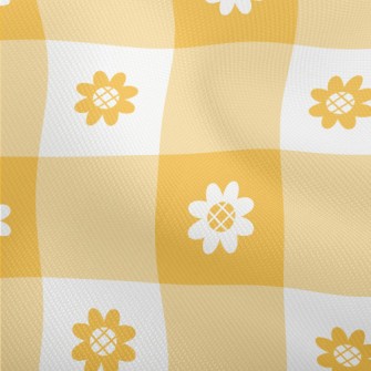 Yellow Sunflower Dobby