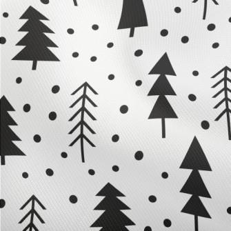 Black And White Geometric Fore Dobby