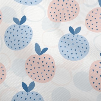 Abstract Apple With Polka Dots Dobby